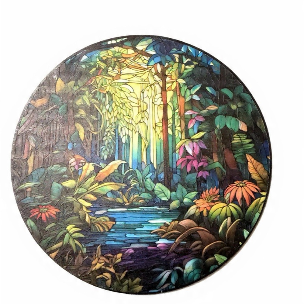 Jungle Window Suncatcher - Green - Picture 2 of 2